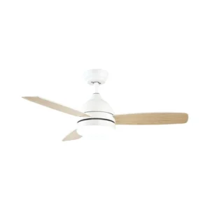 מאוורר תקרה "25W DC STORM 48 עם שלט-לבן  Semicom